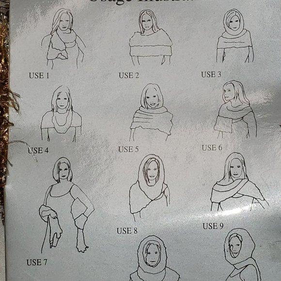 🍁Magical Scarf/Shawl/Head Wrap. - Picture 5 of 5